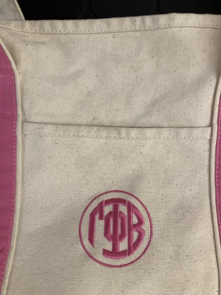 Hyp Tote Bag Pink Canvas