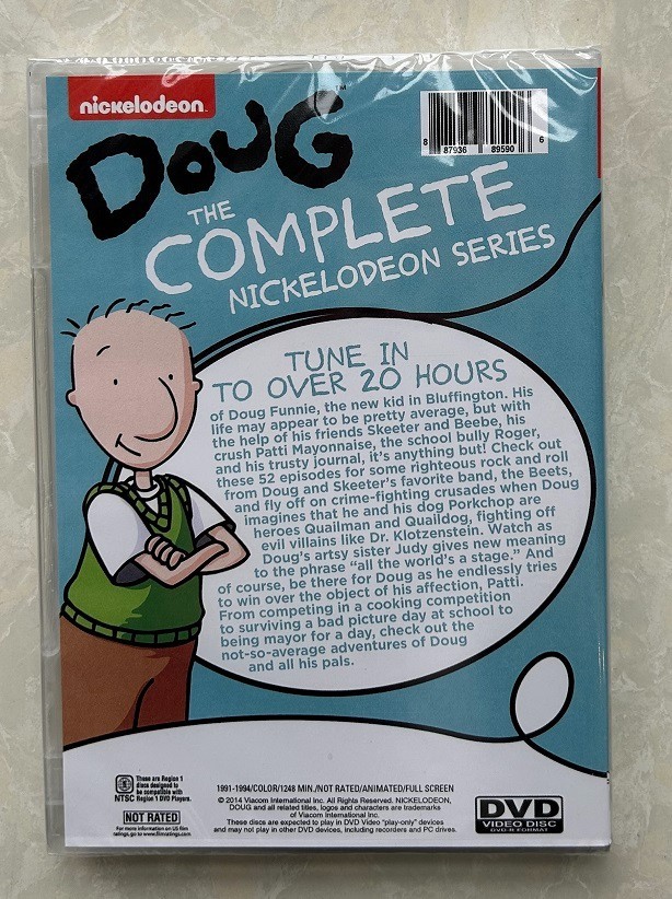 Doug: The Complete Nickelodeon Series (DVD, 2014, 6-Disc Set)