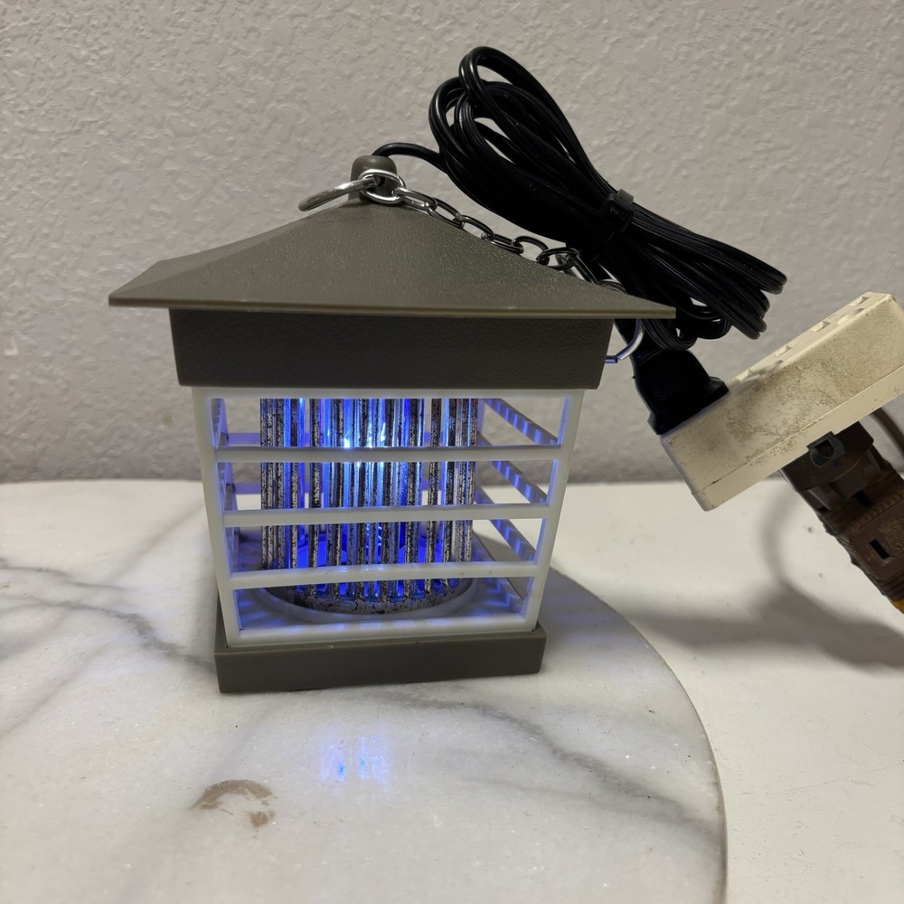 Vintage Small Interpur Electronic Bug Zapper Working