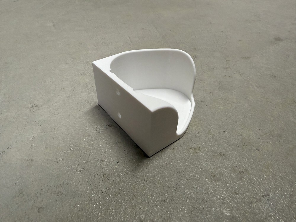 Vertical Wall Mount for Sonos Roam Bluetooth Speaker Mounting Bracket - White