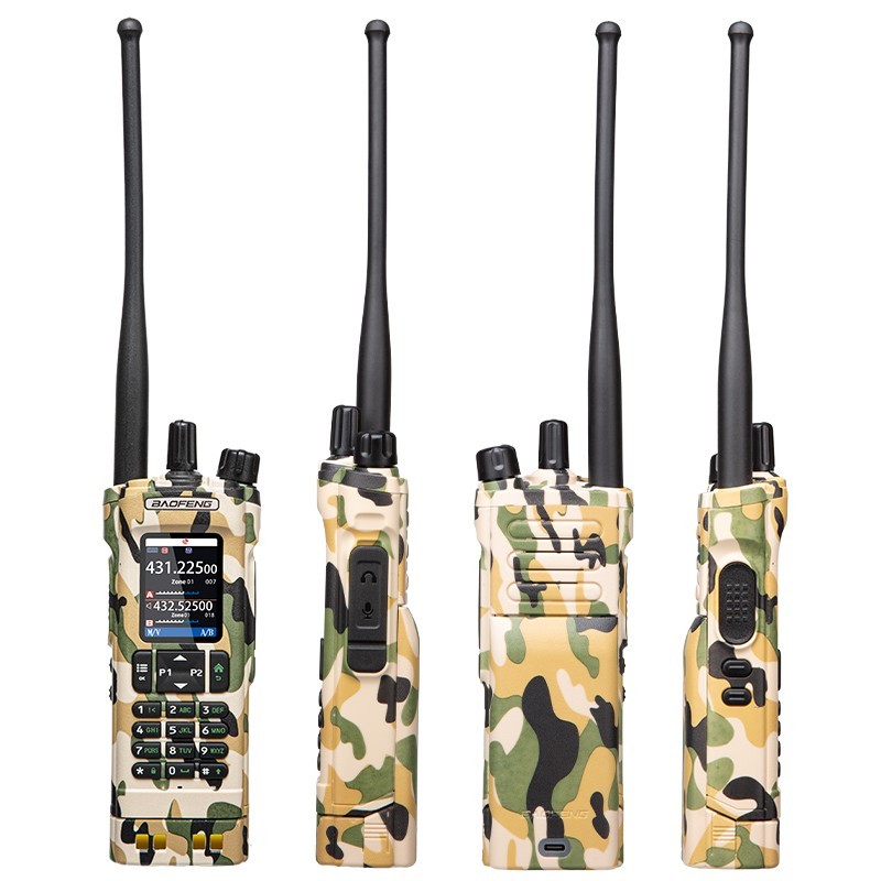 BAOFENG UV-32 GPS 10W Multi Band Transceiver Bluetooth Programming Two Way Radio