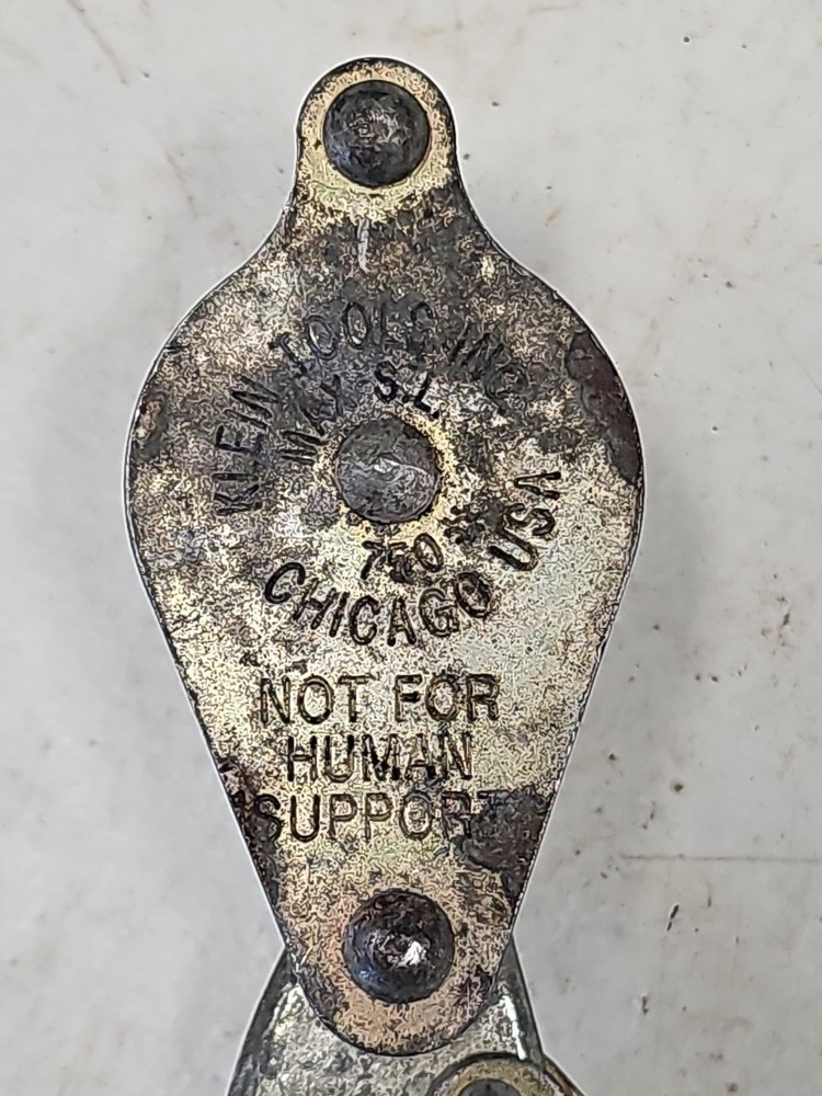 Klein BLOCK Only Dual 750lb Pulley NOT FOR HUMAN SUPPORT