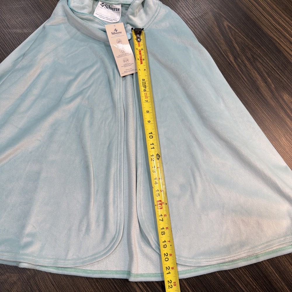 NWT Silverts Adaptive Assisted Dressing Cape Ice Blue