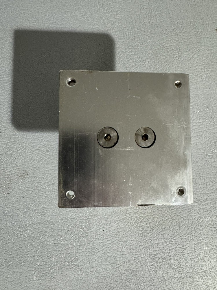 Big Jon Downrigger Predestal Mount silver, nice shape 3”