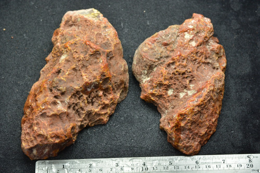 Kerrouchen Agate Nodule Pair Morocco