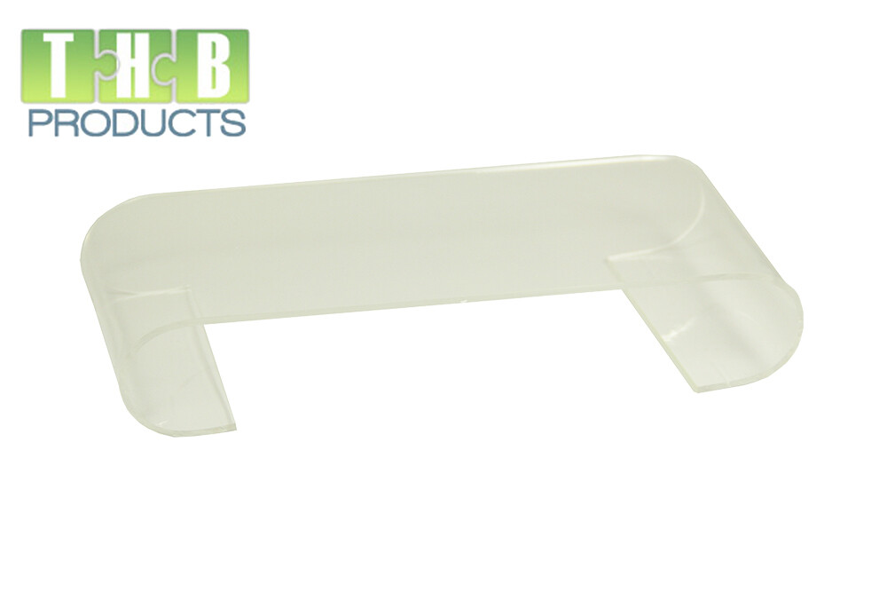 Clear Acrylic Scroll Riser for Dolls Action Figures Art Projects Item# 1041AA-DD