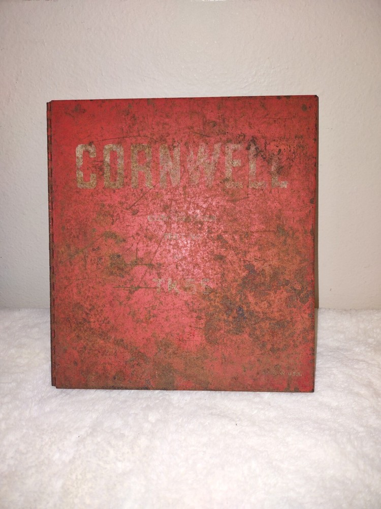 Cornwell Tools TK55 Compression Testing Kit Metal Case For Parts Or Repair