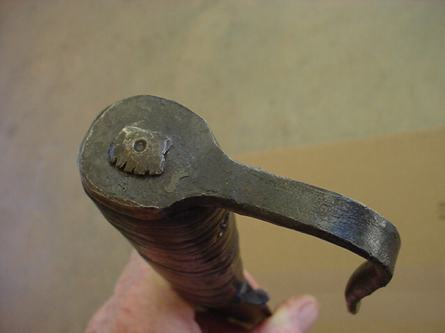 Old Hand Forged Heavy Hooked Blade Knife Machette