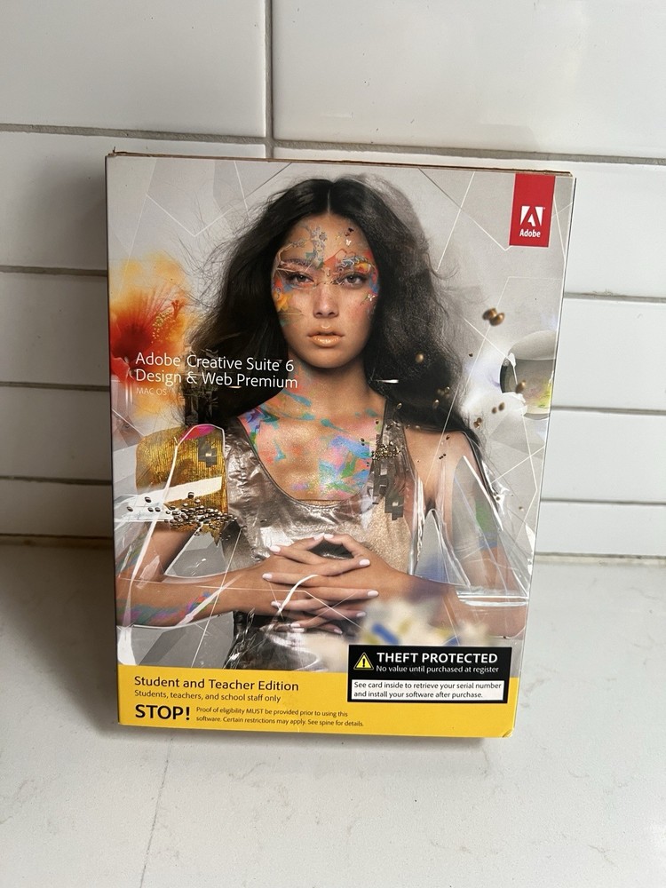 Adobe Creative Suite 6 Design & Web Premium MAC OS READ