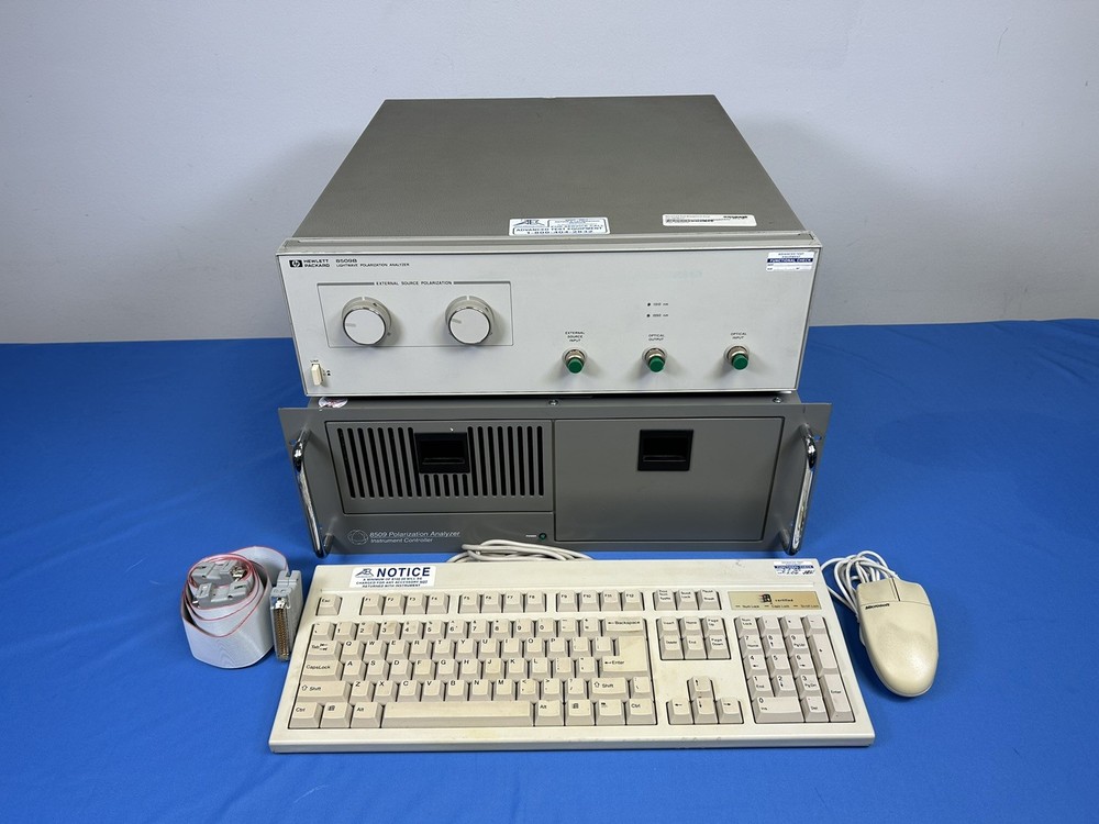 Agilent 8509B-012 Lightwave Polarization Analyzer *COMPLETE*