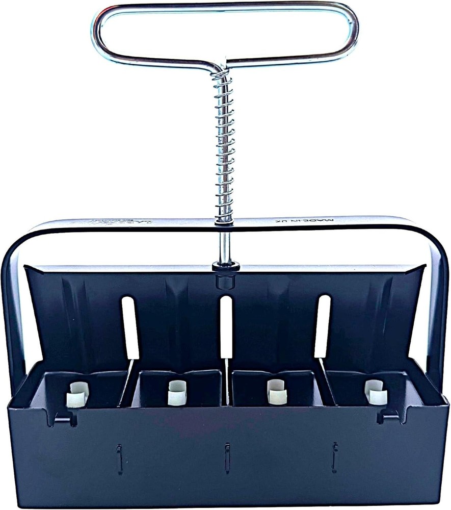 Mini 4 Hand Held Soil Block Maker - Seed Sowing Tool=
