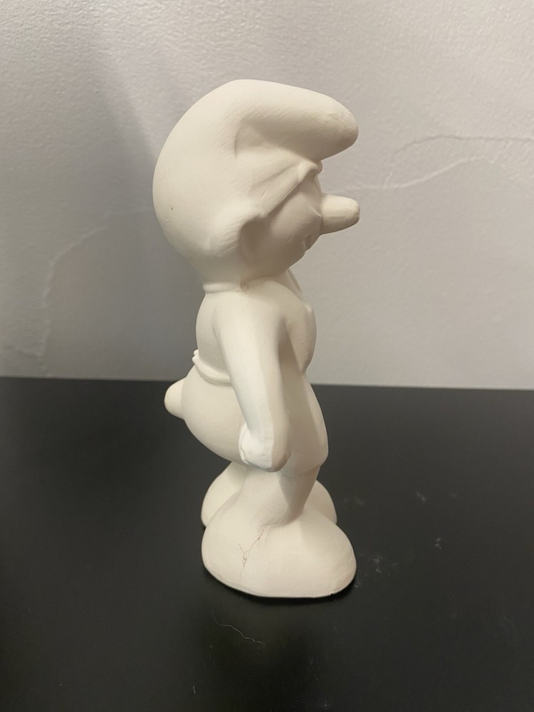 Hefty Smurf Ready To Paint Ceramic Bisque