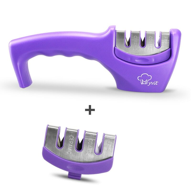 3-stage sharpener kitchen household MYVIT diamond sharpener tool US SELLEER SHIP
