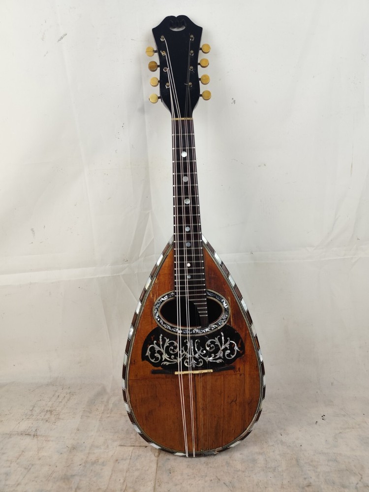 Mandolin 4/4 A. Monzino E Figli 1900 Milano 曼陀林 만돌린マンドリン