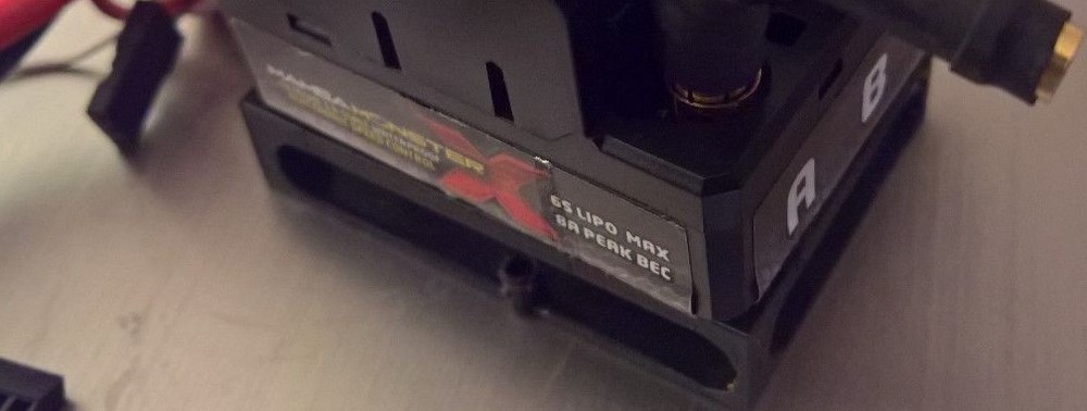 Raised ESC Mount for Castle Mamba X ESCs