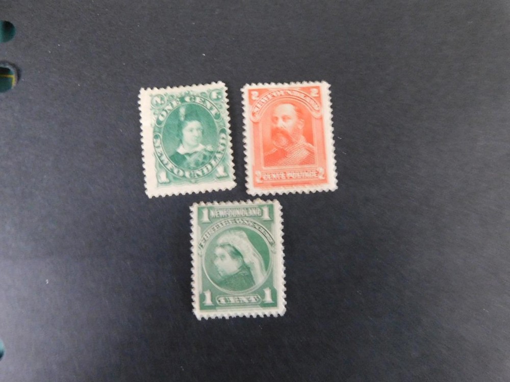 NEWFOUNDLAND, # 44 NG, # 82 MH, # 80 MNH