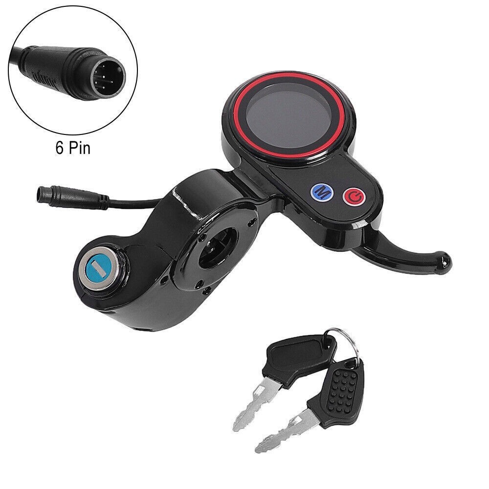 Display Throttle Accelerator Ignition 2 Key fit H5 & H7 Electric Scooter