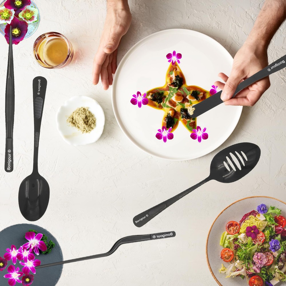 Plating Tool Culinary Set, 6 Piece Professional Chef Plating Tools Kit, Chef ...