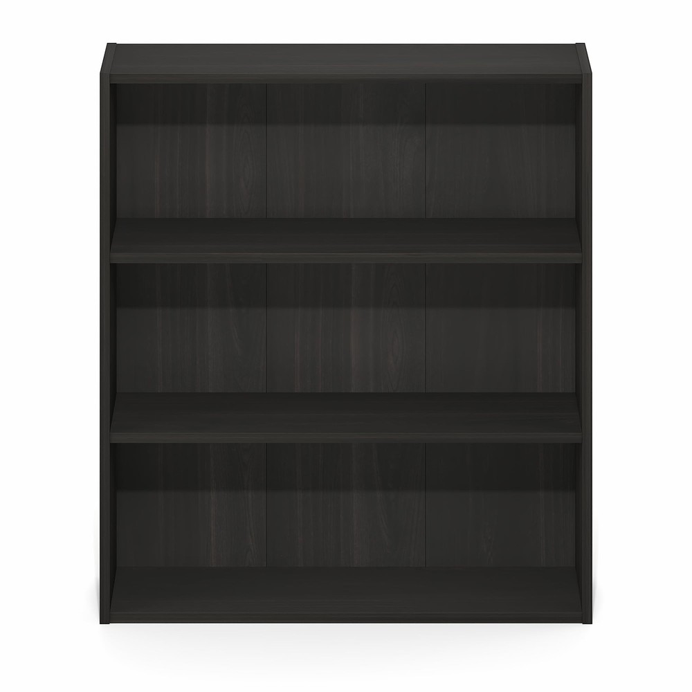 Furinno Basic Book Shelf, 3-Tier Bookshelf, Storage Organizer Bookcase with Open
