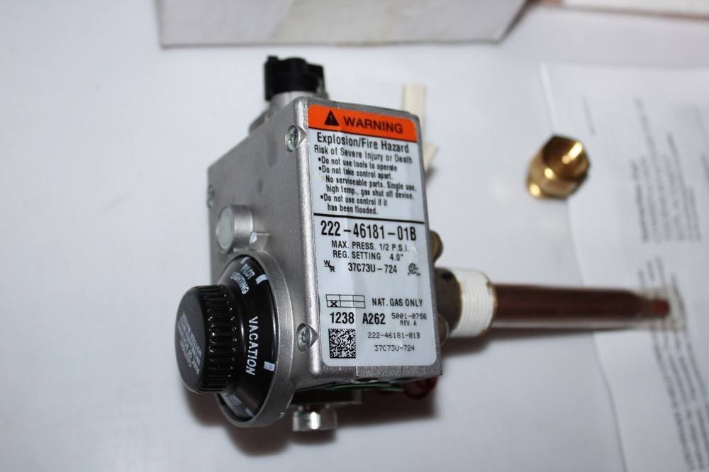 New Lochinvar 100170417 TST1006 37C73U-724 Water Heater Gas Valve Thermostat