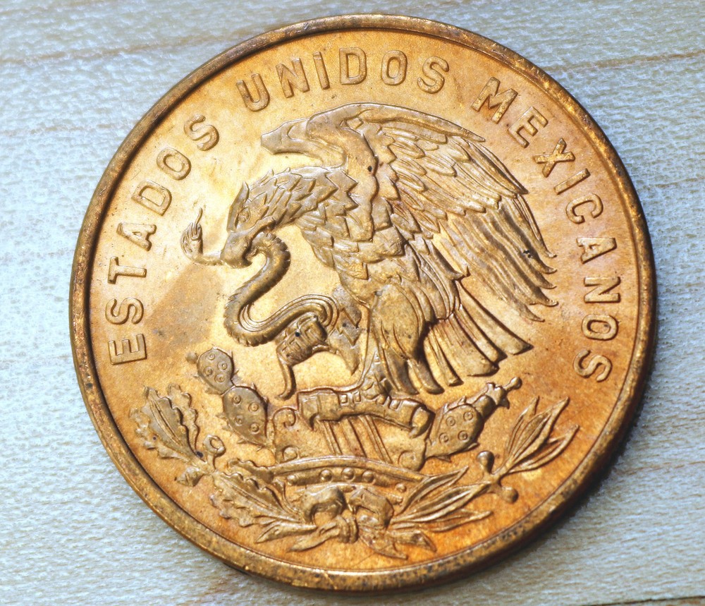 1970 Mexico 20 Centavos Unc.