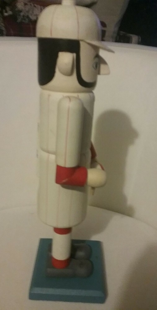 Vintage Baseball Player Nutcracker