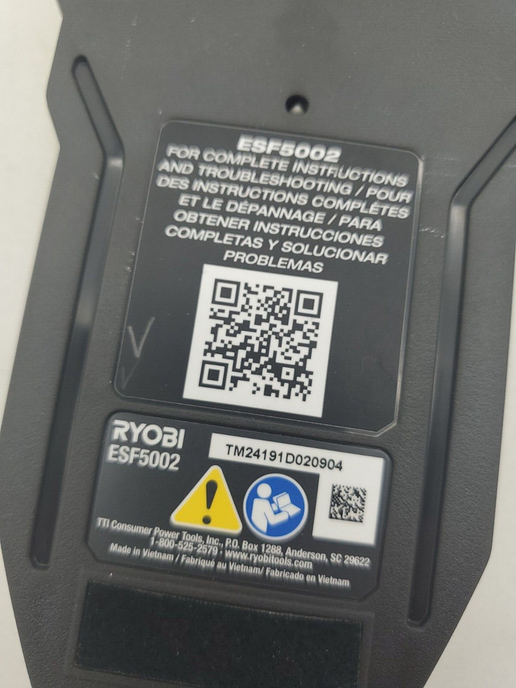 RYOBI Light Up Full Width Indicator Whole Stud Finder ESF5002 #4