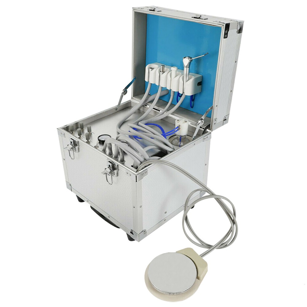 Portable Dental Mobile Delivery Unit Rolling Box Case