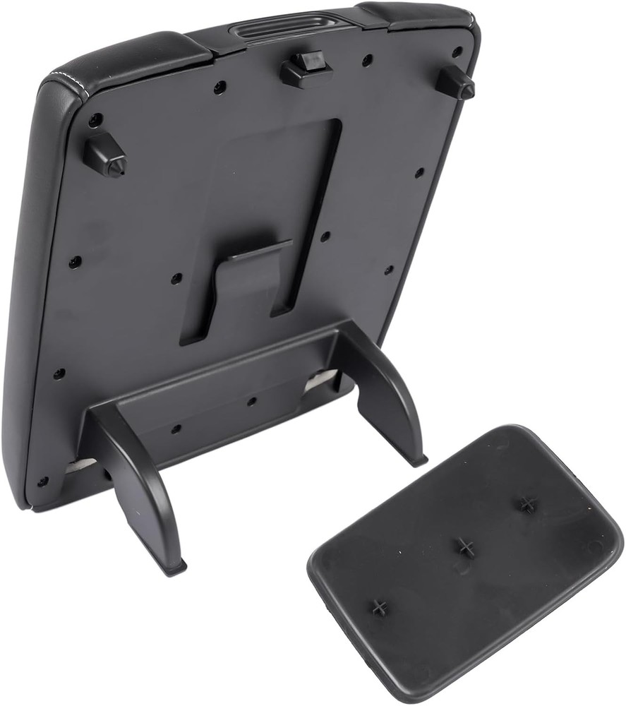 Middle Seat Black Console Armrest Lid Replacement for Chevy Silverado 1500 2500