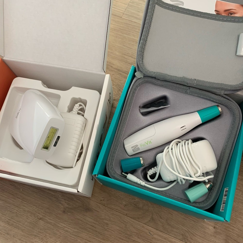 Silk ‘N Flash N Go And Microderm Set - Used Condition