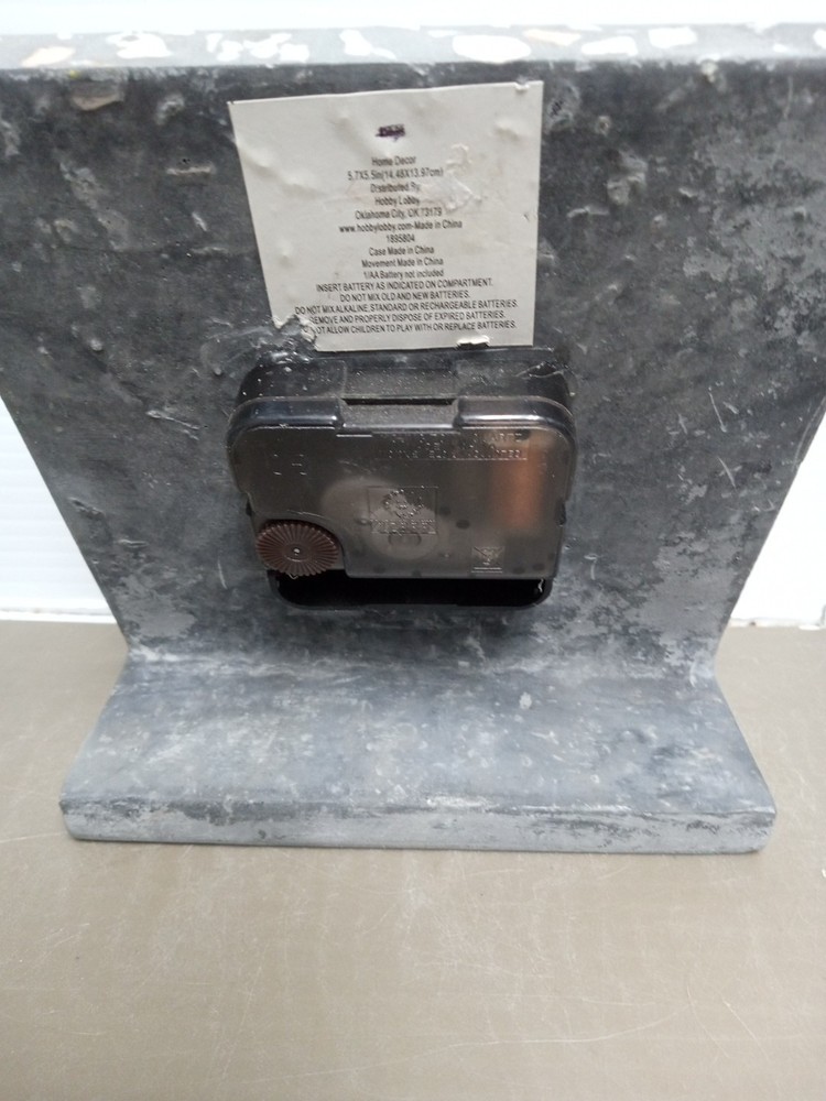 Stone Desk Clock