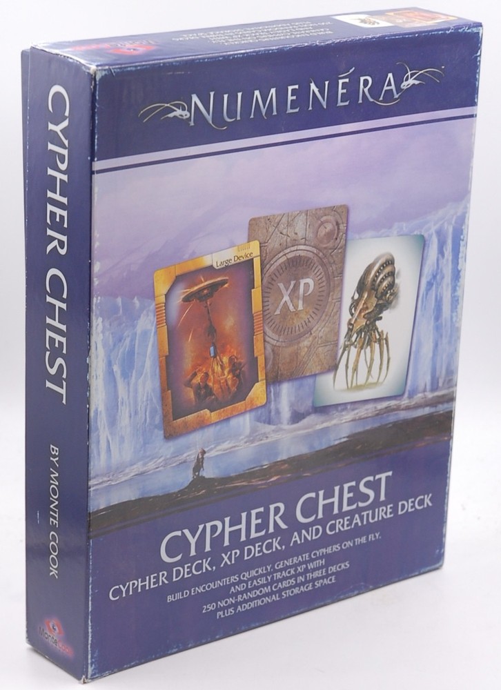Numenera Cypher Chest Cypher, XP, Creature    Monte Cook