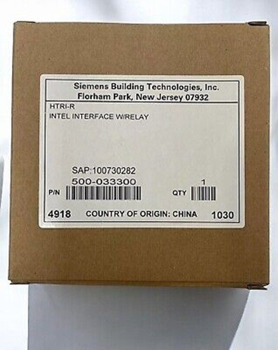 Siemens HTRI-R Intel Interface With Relay USA STOCK