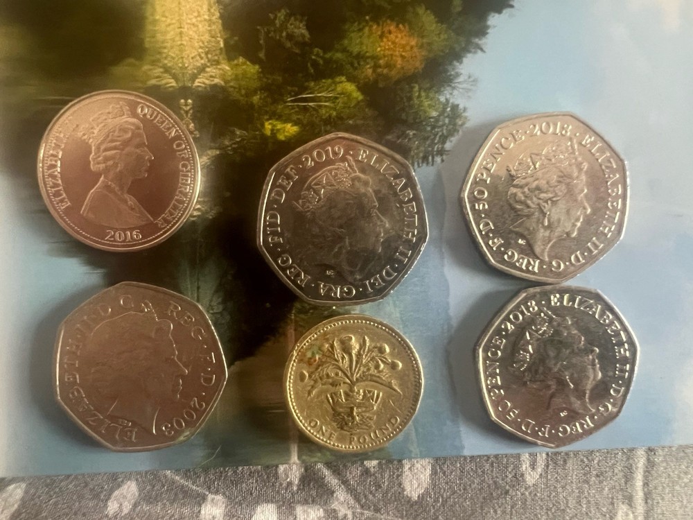 Uncommon English Coins Bundle