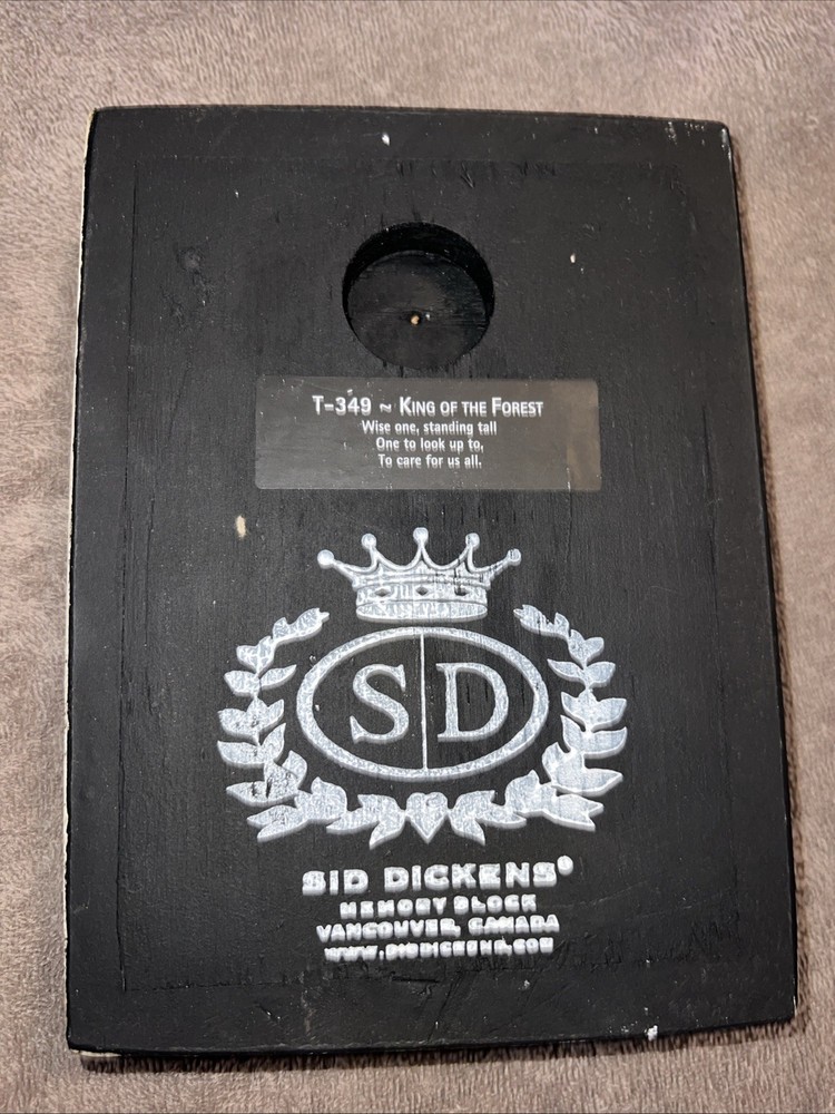 Sid Dickens 'King of the Forest' Memory Block T-349
