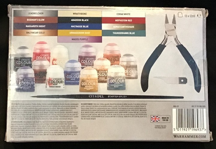 Warhammer 40K ~ Paints and Tools Set ~ New ~ OEJ