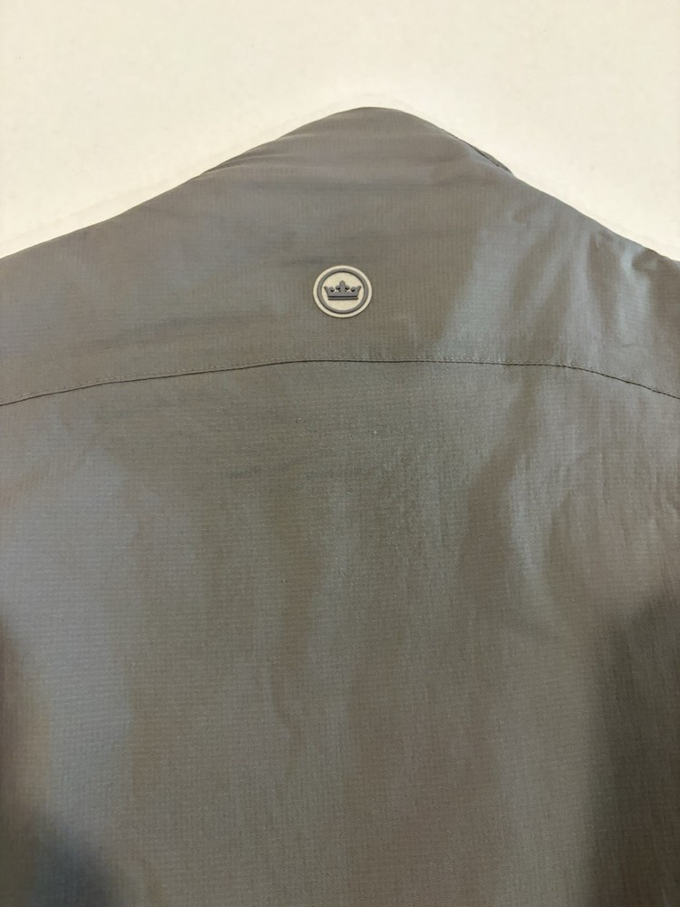 Peter Millar Men’s Puffer Coat Large Gray