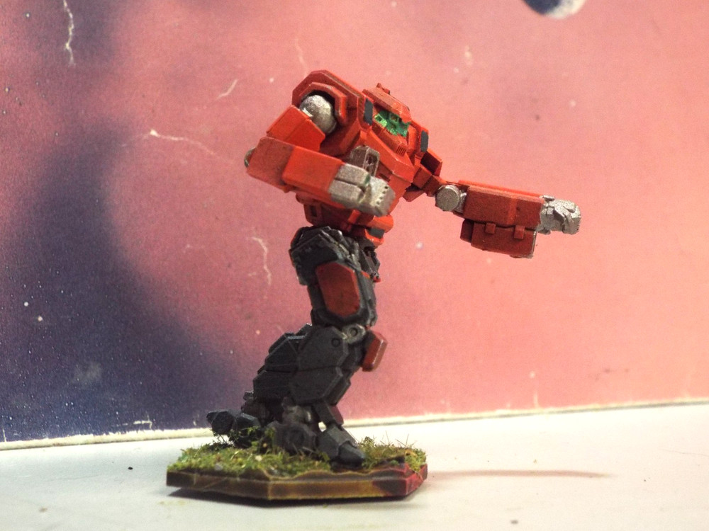 BATTLETECH KINTARO MECH (3D RESIN, PAINTED)