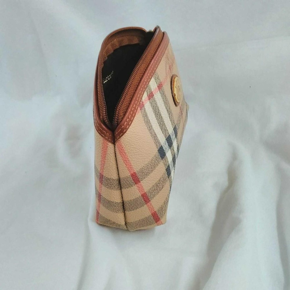 Burberrys Nova Check Eclair Vintage Pouch