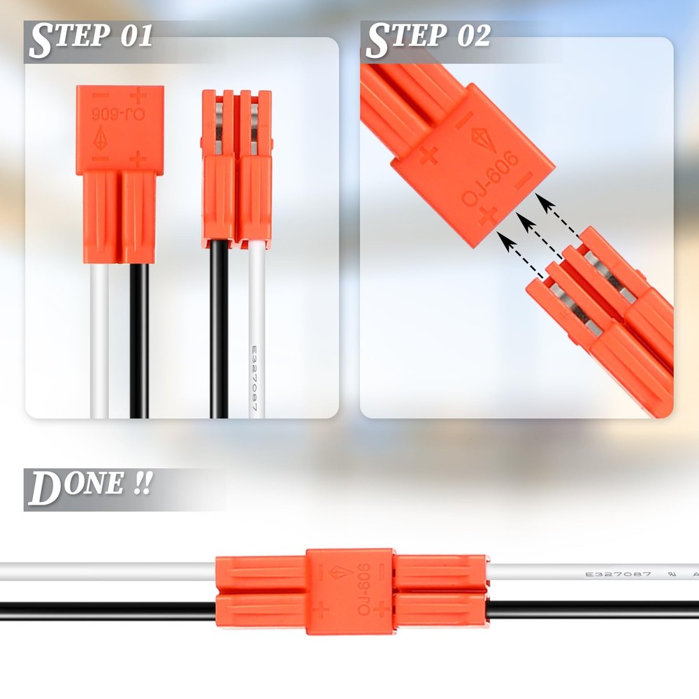 20 Pcs E26 Socket Adapter for LED Recessed Lights, Medium Base Pigtail