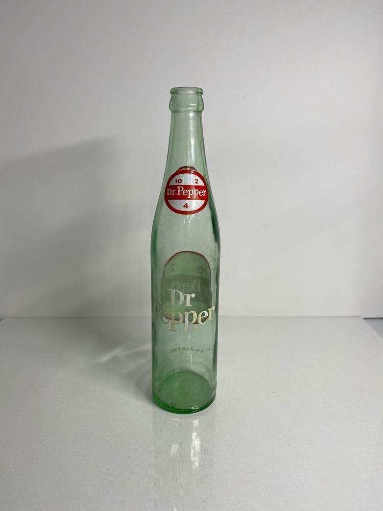 60s Dr Pepper Glass Bottle