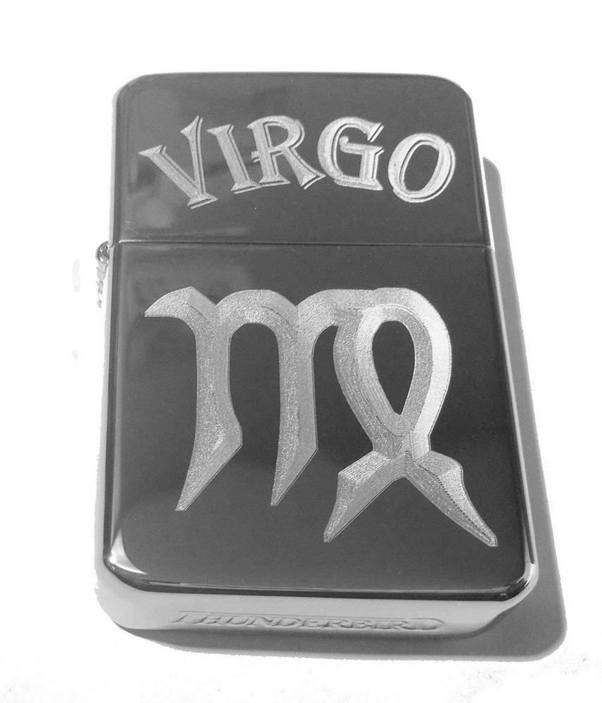 Vector KGM Thunderbird Custom Lighter Virgo Celtic Horoscope Star Zodiac Sign