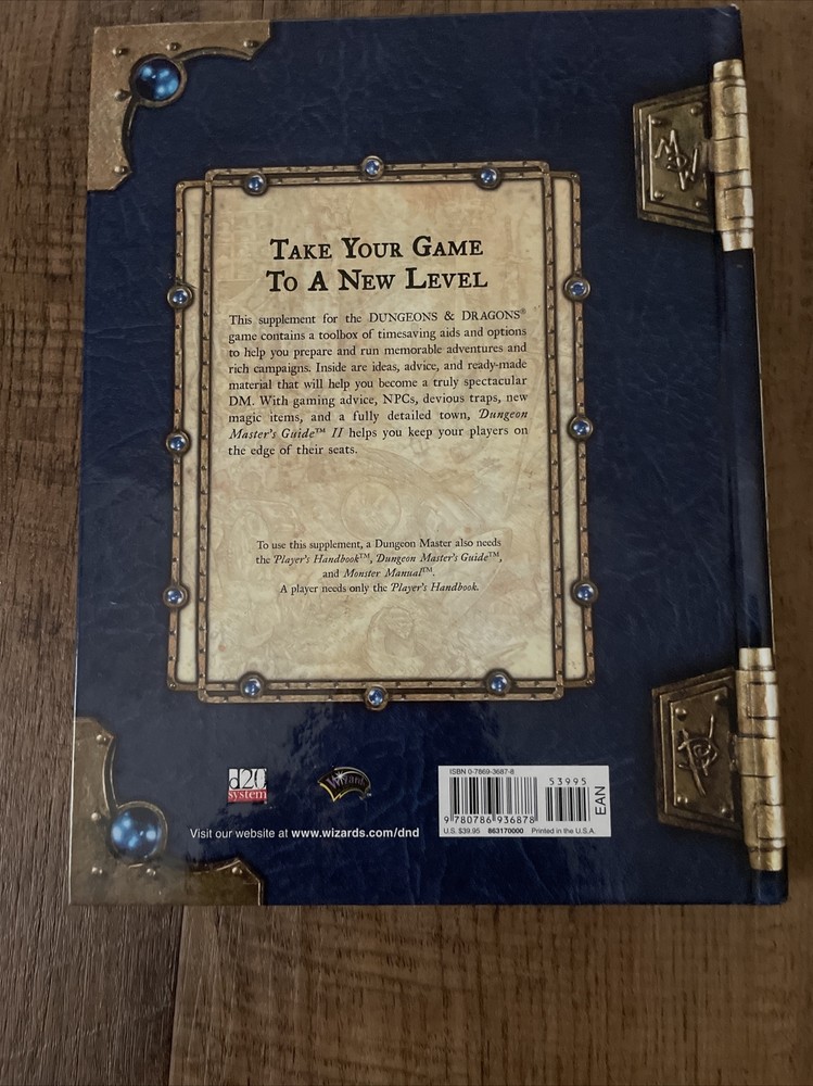 Dungeons & Dragons Dungeon Master's Guide II mint/NM Condition