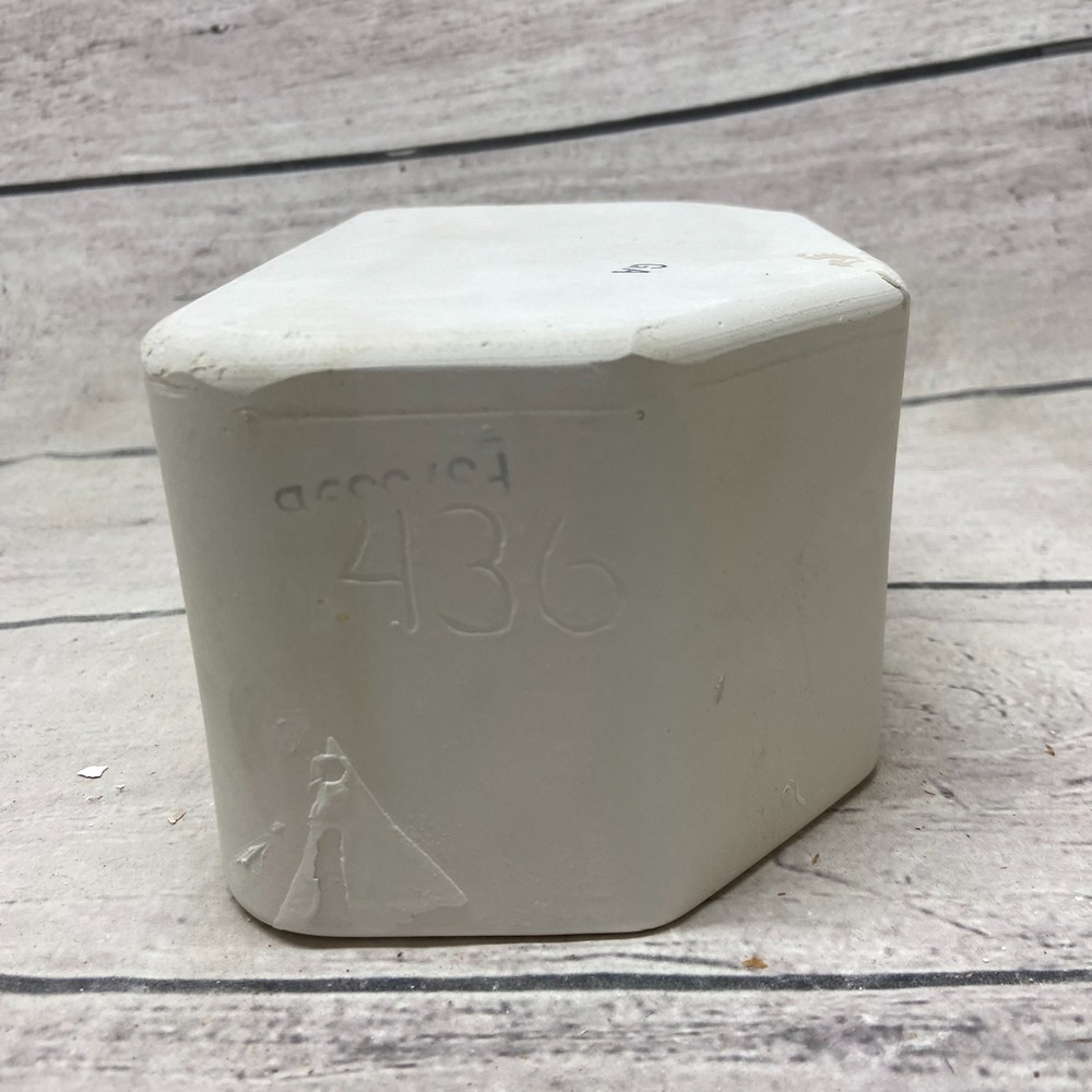 Vintage 1971 Duncan Ceramic Casting Mold Egg Cup Dinner Bell #DM-436