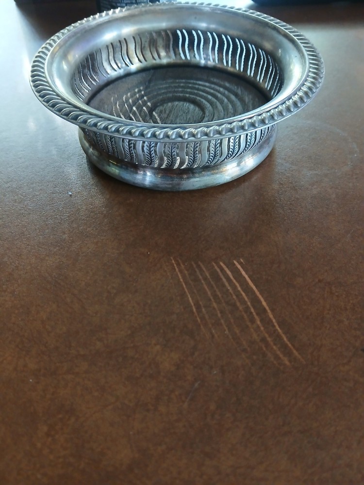 Antique Wine Bottle Coaster