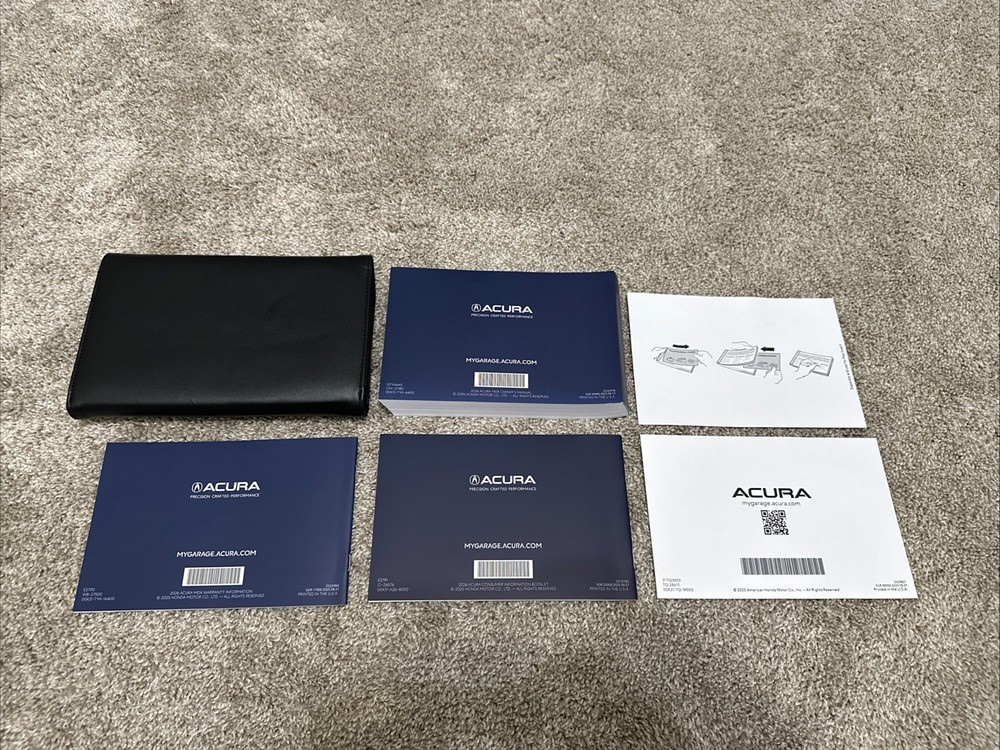 2026 Acura MDX Owners Manual User Guide