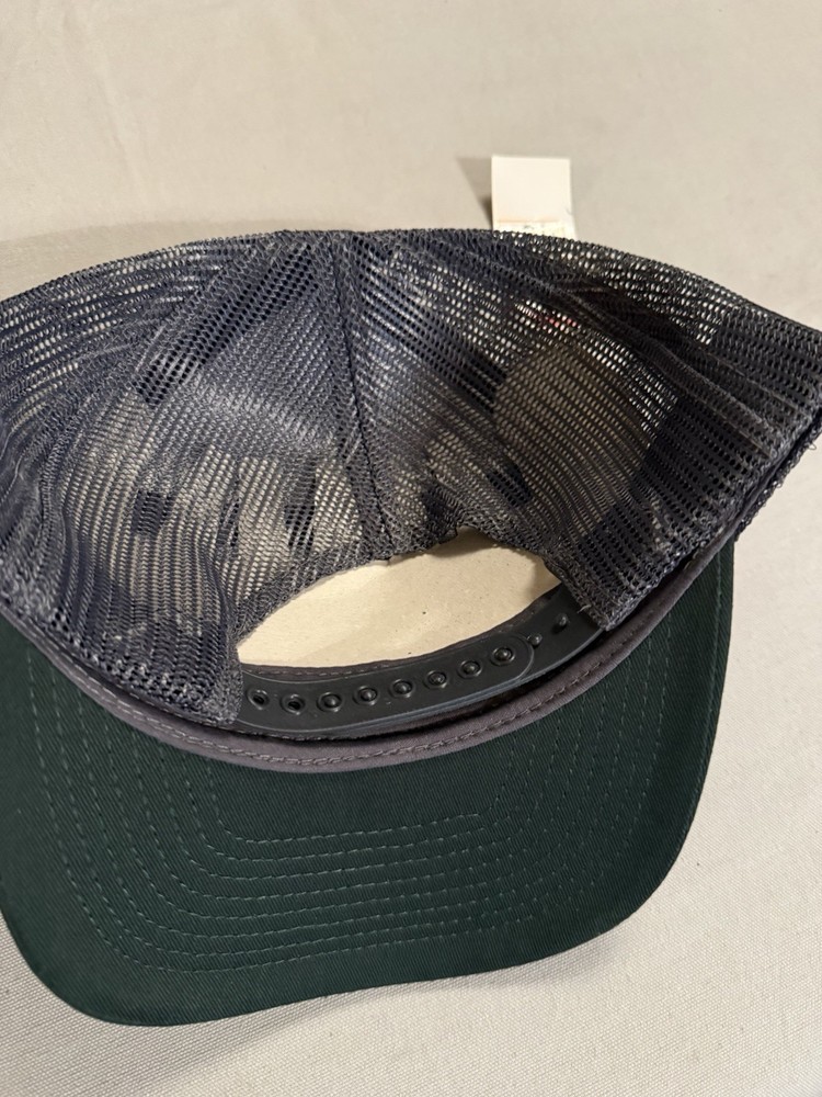 Snap On Tools Hat Gray Green New Adjustable