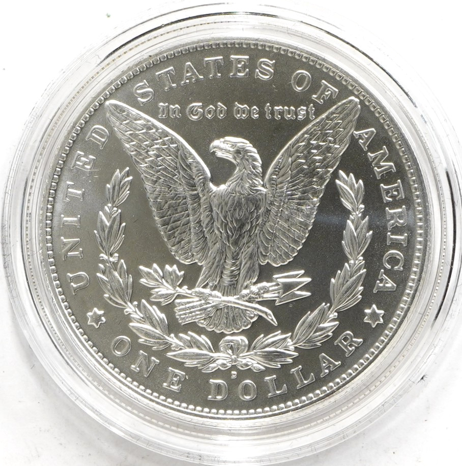 2021 D Morgan Dollar w/ Box & COA