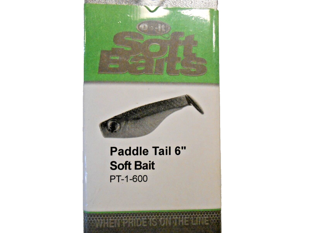 96021 Do-It 6" Paddle Tail Soft Bait Mold