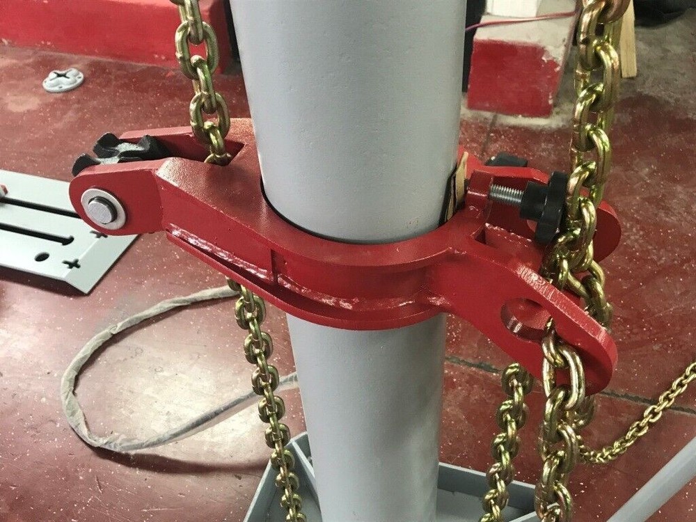 New Auto Body Frame Machine Floor Rack System 10 TON Puller 22 anch pots